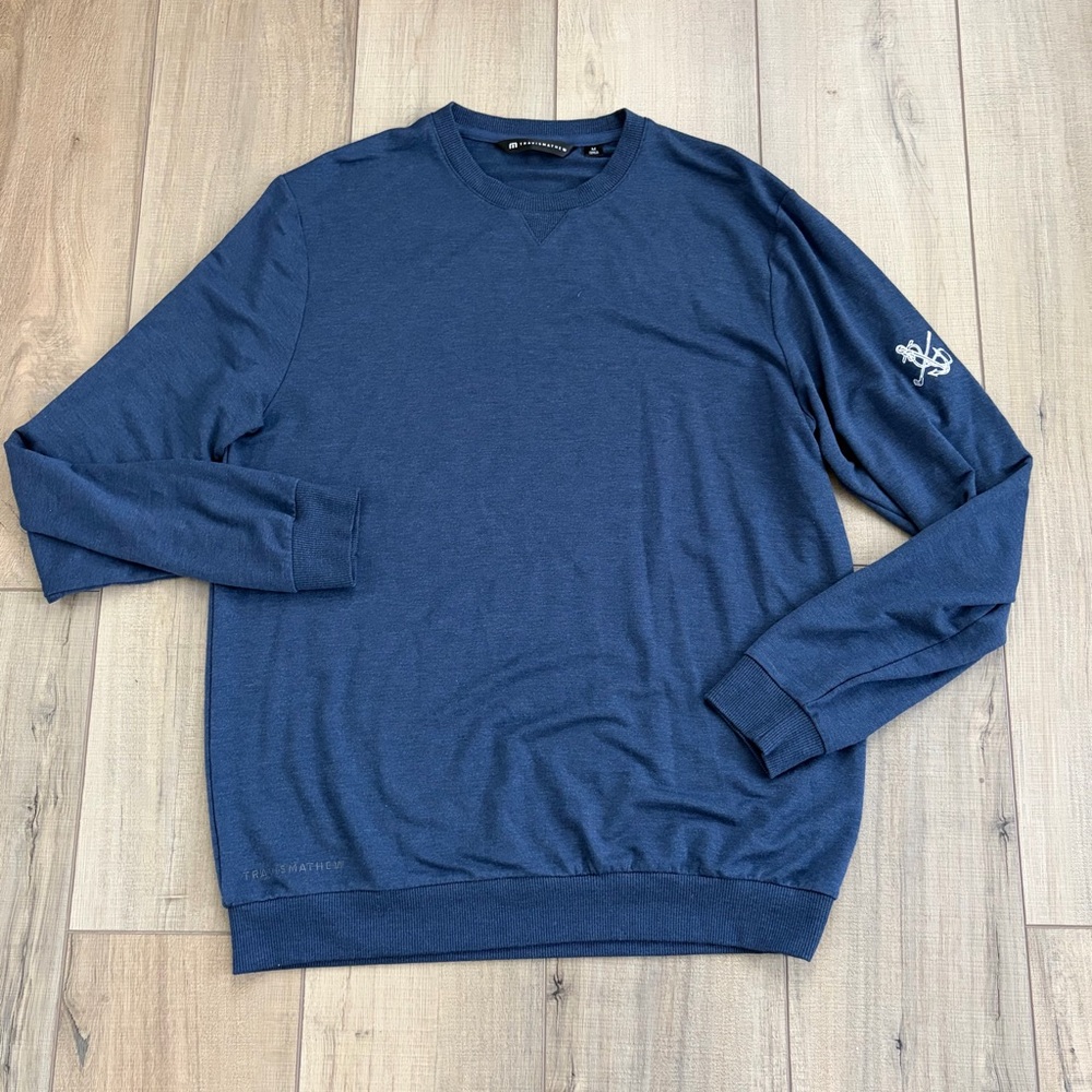 Travis Mathew Crew Neck Sweater Sz Medium